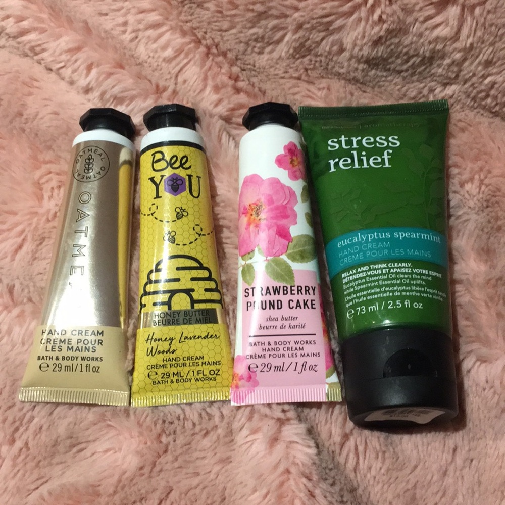 Bath and Bodyworks hand cream